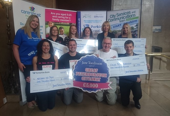  local charities and good causes have received £1,000 
